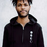 Rabbit Skull Antler Hoodie