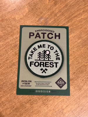 Forest Embroidered Patch