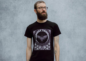 Death's Head Moth and Moon T-Shirt