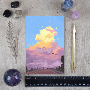 Road and Cloud