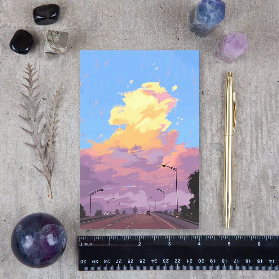 Road and Cloud