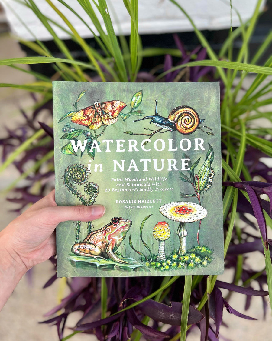 Watercolor in Nature - Autographed Book by Rosalie Haizlett